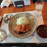 自然坊 - 『ヒレカツ定食　200g』3,000円