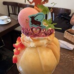 カフェ ド リオン - 白桃のパフェ