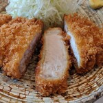 自然坊 - 『ロースかつ定食　220g』3,000円