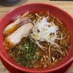 ラーメン 若松 - ピリ辛ラーメンです☆　2025-0904訪問