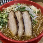 ラーメン 若松 - 焦がし味噌ラーメンです☆　2025-0904訪問