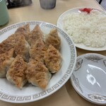 中央亭 - 大 餃子10個、ライス普通盛