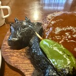 ハンブルグ - モゥ〜♪ 美味しく食べて♡