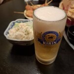 八角 - 生ビール