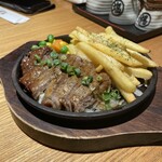 個室居酒屋 座楽 - サーロインステーキ