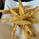 大地のうどん - ささがきのごぼう天は薄切り