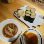 海鮮居酒屋 羽田市場 - とろたく巻き（600円）