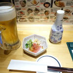 海鮮居酒屋 羽田市場 - ちょい呑みセット（1180円）