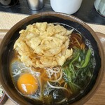 そば作 - 薄切りのゴボ天が香り良さすぎ謙信。武士さまインスパイヤ。