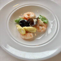 ジャスミンガーデン - 広東ランチ　海老塩炒め