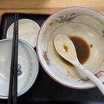 中華そば　やまきょう - 当然汁も残しません‼️