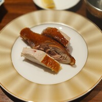 港式料理 鴻禧 - 皮パリパリのクリスピーチキン１