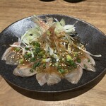 莉々庵 - 胡麻ねぎカンパチ（1250円）