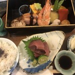 日本料理みやけ - ランチの大徳寺弁当。初心者さんにはこちらがおすすめです。
