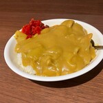 名物 万代そば - ミニカレー(¥480) 感激の美味しさ