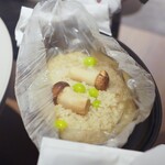 SEZANNE - 中国で取れた松茸、銀杏とコシヒカリ