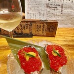 貝と魚と炉ばたのバンビ - うますぎー