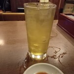 松かど - 緑茶割り