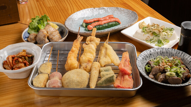なほいとをかしかなひめ たこ焼き 串カツ プリン 大阪梅田 日本橋 神戸三宮 串カツ くしなだ姫 - 神戸三宮（阪急）/串揚げ | 食べログ