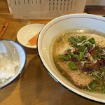 日本料理 下元 - 鶏鯛出汁塩ラーメン