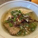 日本料理 下元 - 鶏鯛出汁塩ラーメン