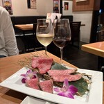 炭火焼肉 たくみ - 石垣牛 3種盛り合わせ