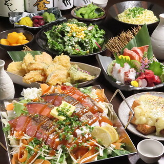 多彩なコースをご用意！飲み放題付きコースで各種宴会にも