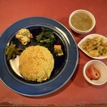 らくしゅみ - ベジセット(ダル･サブジ)