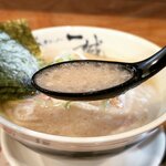 まつやま帆立豚骨ラーメン 一誠 - 