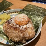 魚炉魚炉 - ◆焼きおにぎり 月見チーズ　659円