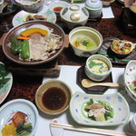 湯宿 梅ぞ乃 - １日目　夕食