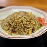 麺家なりた - 黒い炒飯