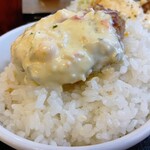 わ楽 - ハンバーグwithタルタル❤️オンザライス！