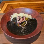 TexturA - 烏賊の墨煮とバターライス①