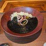 TexturA - 烏賊の墨煮とバターライス②
