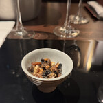 鷹匠鍋 あか羽 - 蜂の子の信濃煮