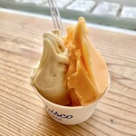 リビスコ - 黄金桃とやきいものダブル