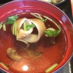 炭火焼うなぎ 東山物産 - 肝吸い