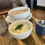 徳川町 如水 西春店 - 塩　全部のせ　1,150円　ランチとろ湯葉丼　200円