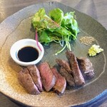 鉄板焼きINAGAKI亭 - A5ランプ肉  ミディアム♪