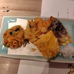 大衆肉割烹 にく久 - 天ぷら