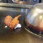 鉄板焼きINAGAKI亭 - オマール海老(オプション)河岸が休みの為こちらを♪パートナーの大好物♪大満足♪