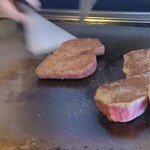 鉄板焼きINAGAKI亭 - なら次はサーロイン狙いでもいいかな？(⁠人⁠´⁠∀⁠´⁠)⁠