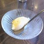 鉄板焼きINAGAKI亭 - 優しいアイス♪当然愛す♪(⁠人⁠´⁠∀⁠´⁠)⁠ﾌﾟﾌﾟﾌﾟ