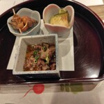 大衆肉割烹 にく久 - 先付