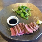 鉄板焼きINAGAKI亭 - A5ランプ肉  レア♪