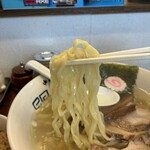 中華そば 馥 - 中華そば、平打ち麺