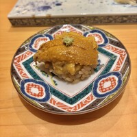 鮨 銀座おのでら 弟 本店 - むらさきうに