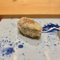 鮨 銀座おのでら 弟 本店 - ズワイガニ　たっぷり乗ってます