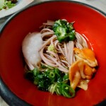 上高地温泉ホテル - .....お凌ぎ　ねばねば蕎麦.....